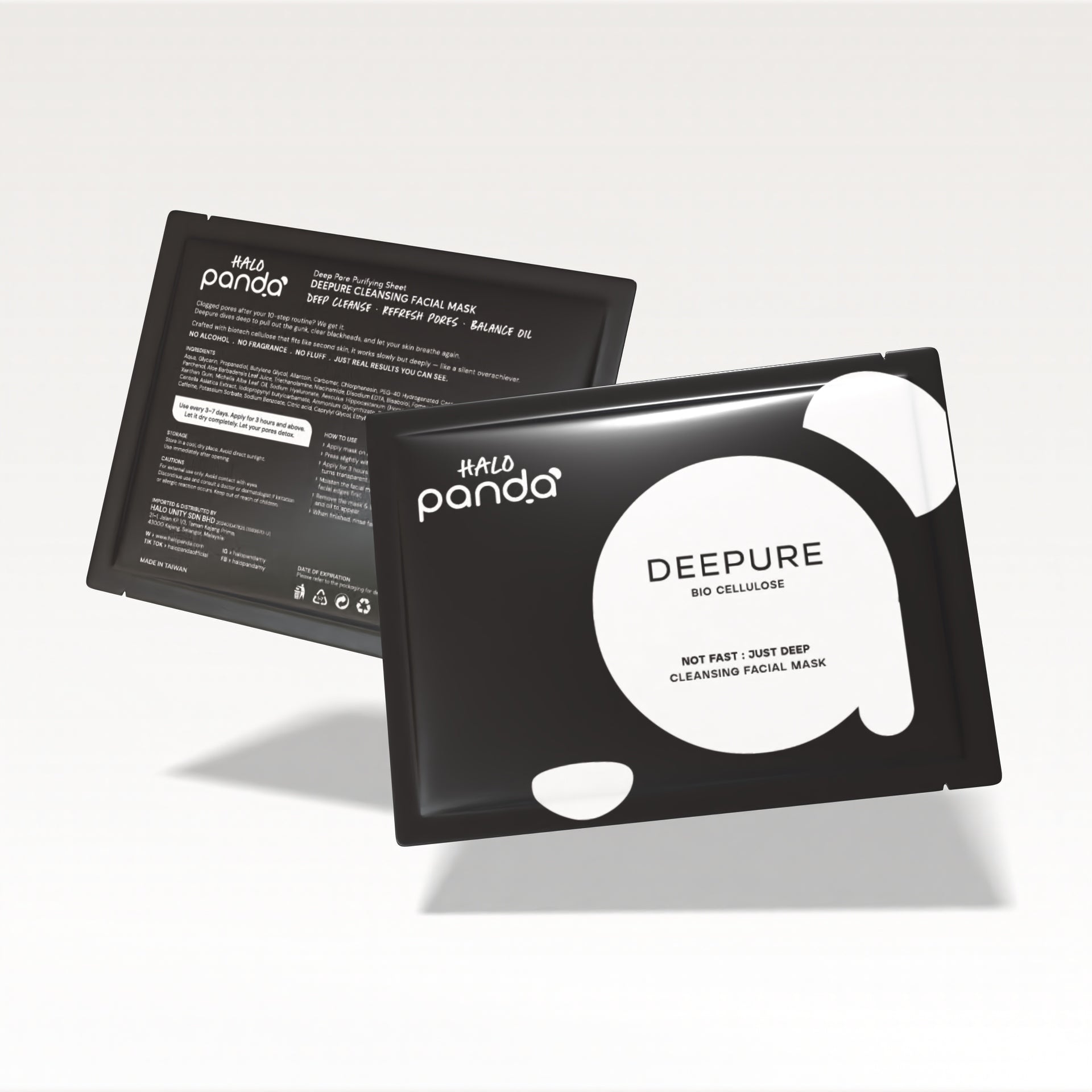 DEEPURE CLEANSING FACIAL MASK - 1 PCS – Halo Panda